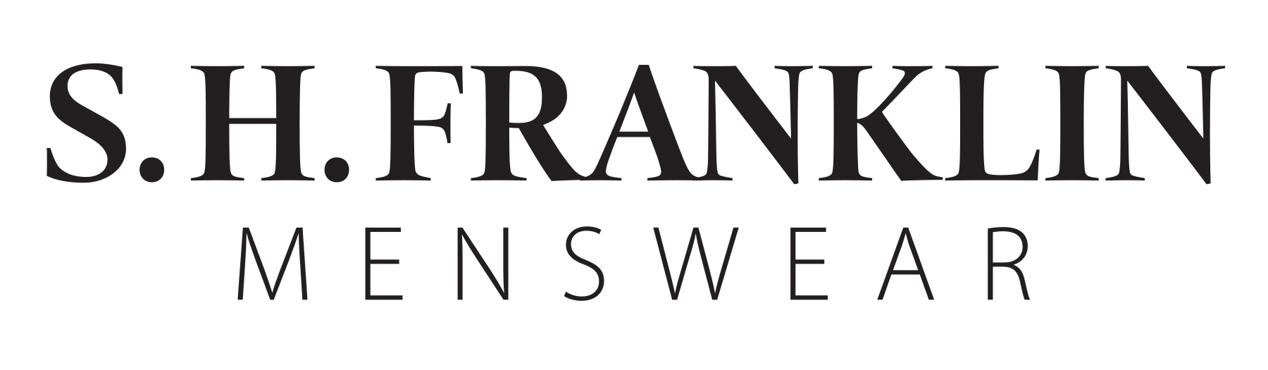 S.H. Franklin logo - Luxury menswear brand
